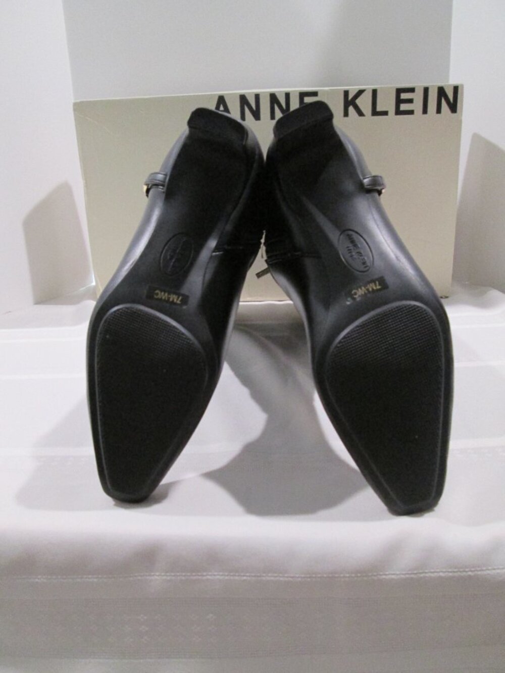 Anne Klein Women's Iverson Knee High Wide Calf Dress Boots - Picture 12 of 14